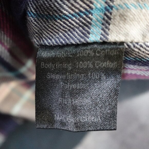 Rogues Gallery Jacket XL Blue Bomber Embroidered Double Side Cotton - Picture 4 of 9